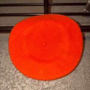 Vibrant Orange Beret